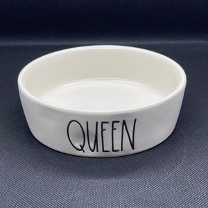 Rae Dunn "queen" cat bowl
